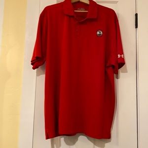 Pebble-Beach logo, UnderArmor, XXL golf shirt